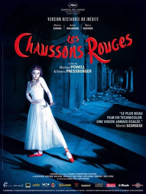 Les Chaussons rouges movie poster