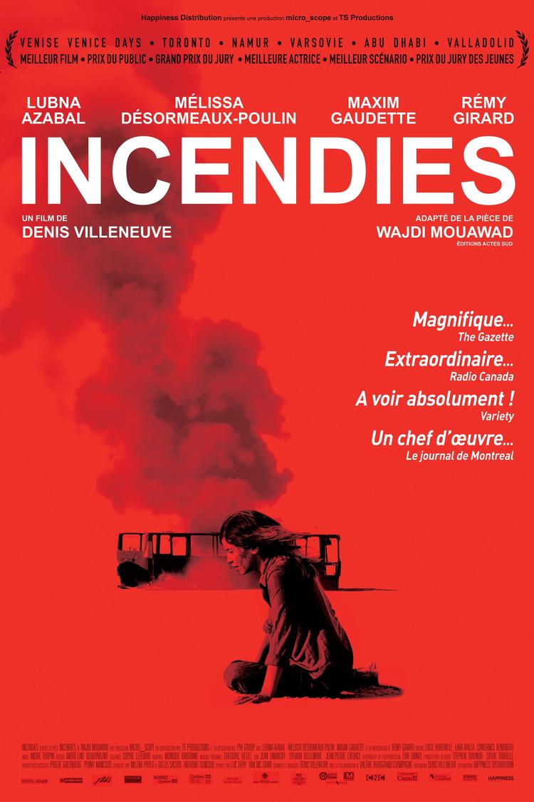 Incendies movie poster