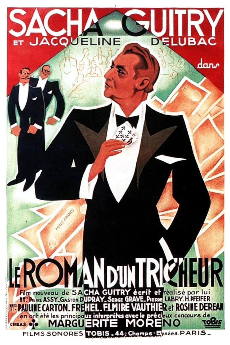 Le Roman d'un tricheur movie poster