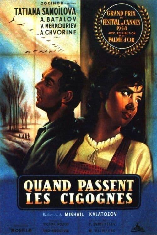 Quand passent les cigognes movie poster